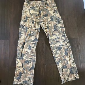 Camo cargo pants